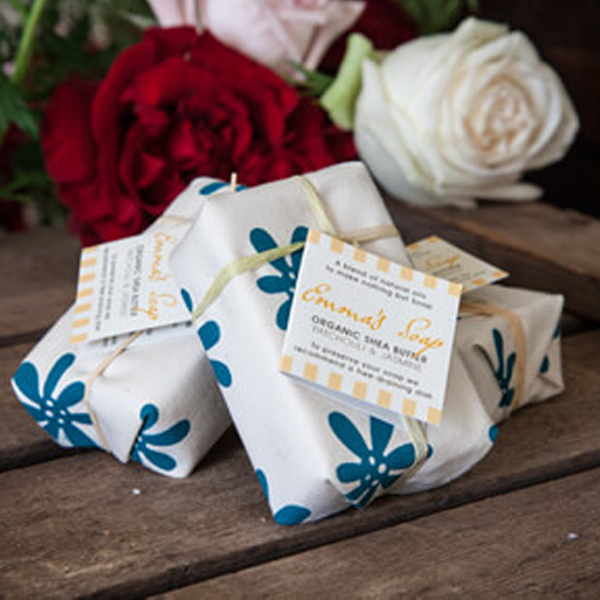 Organic Shea Butter Patchouli & Jasmine Soap