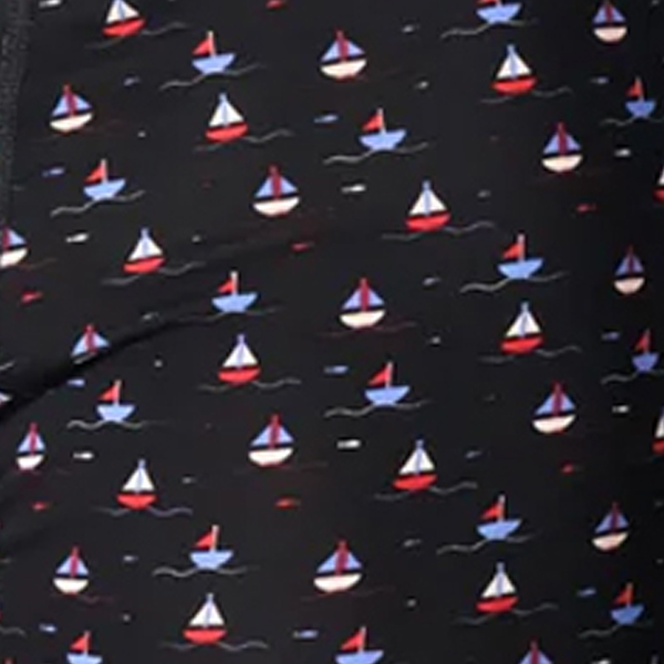 Boxer Shorts Yachts Black